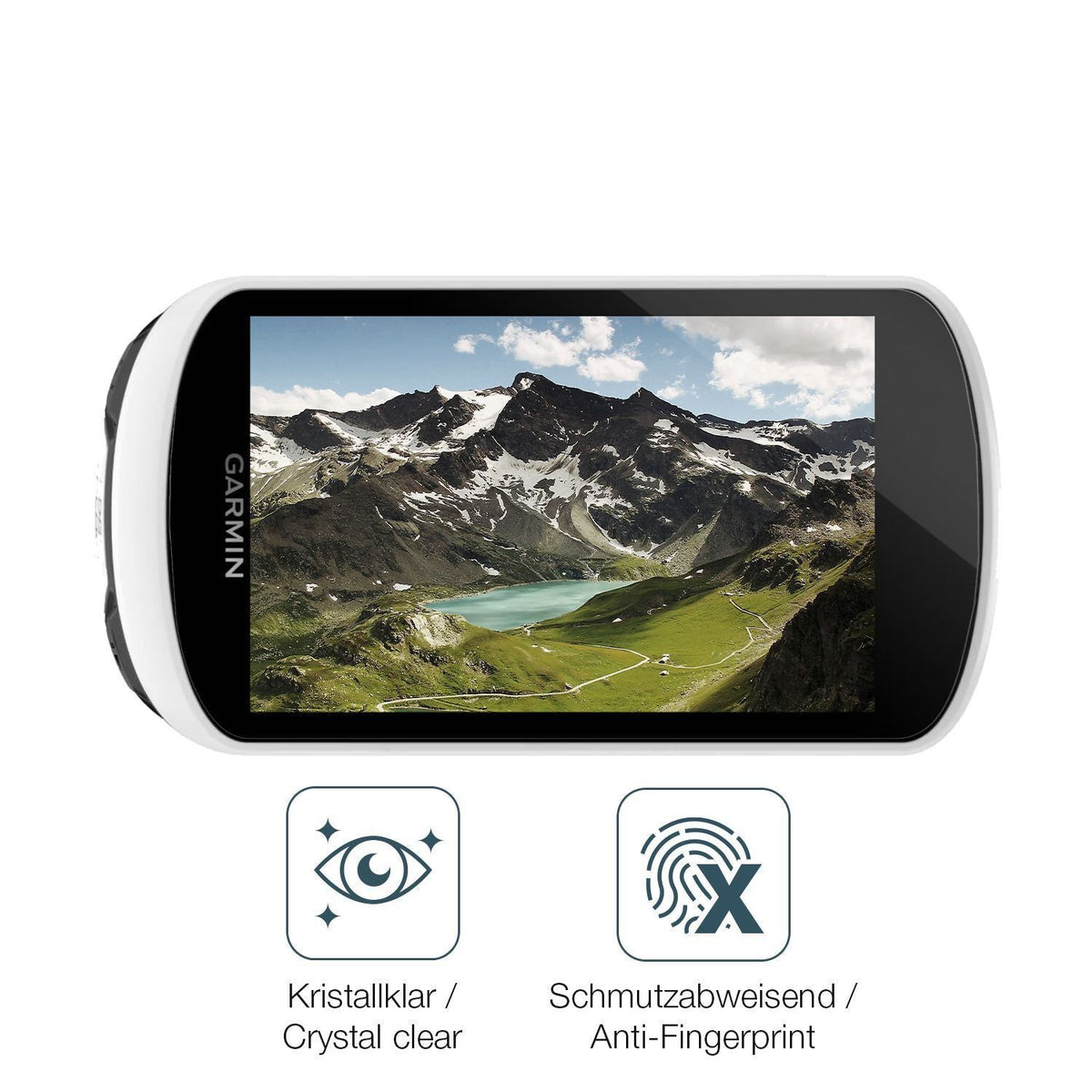 2x Schutzfolie klar für Garmin Explore 2 Display-S (4)