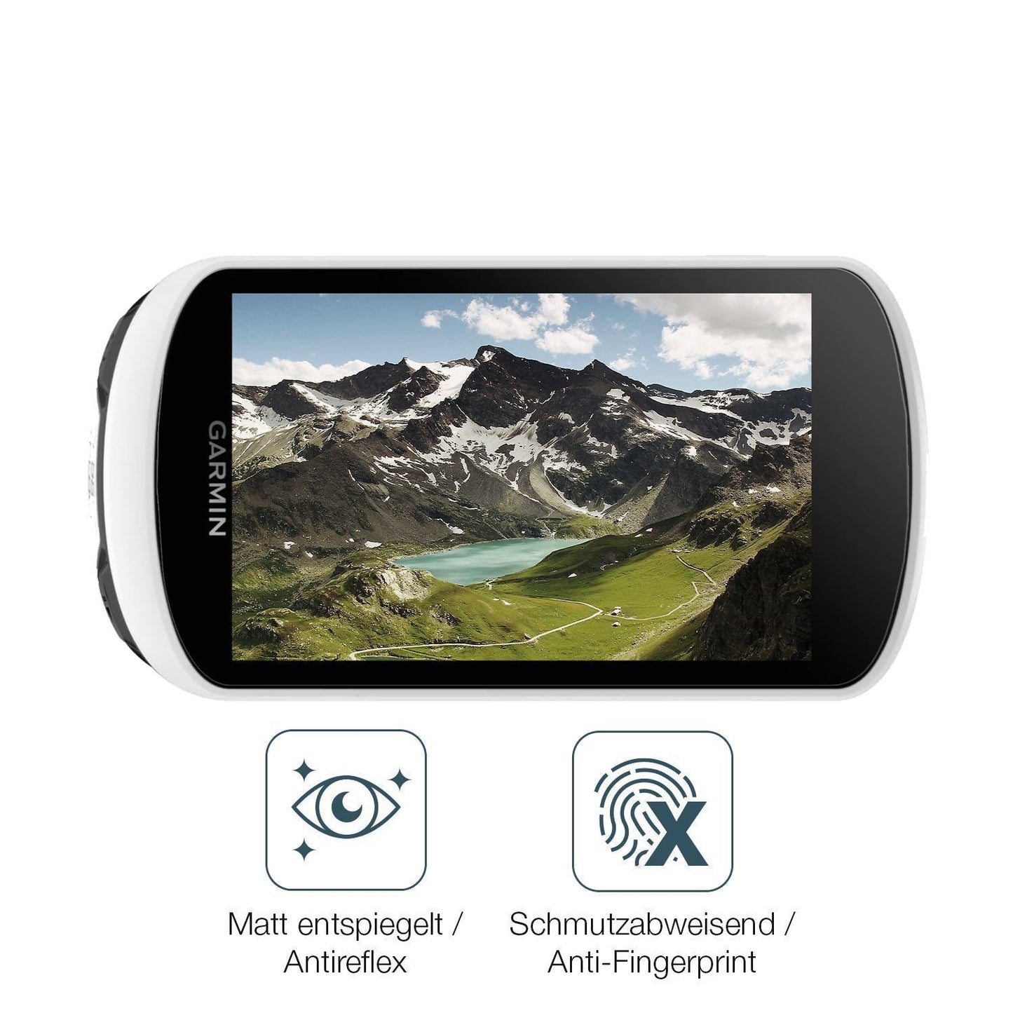 2x Schutzfolie matt für Garmin Explore 2 Display-S (4)