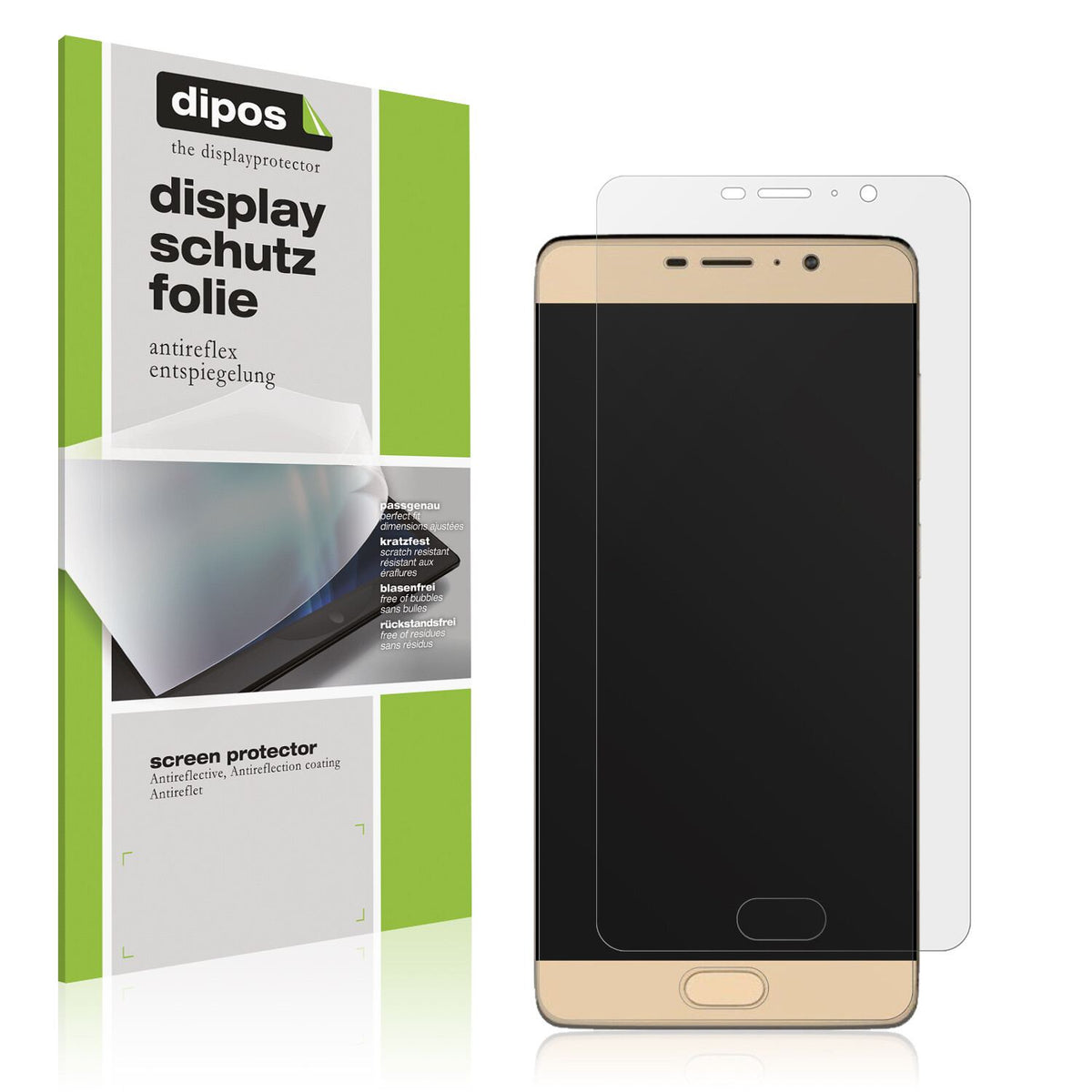 6x Schutzfolie matt für Panasonic Eluga A3 Pro Dis (1)
