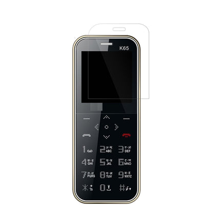 4x Schutzfolie klar für I Kall K65 Card Display-Sc (2)
