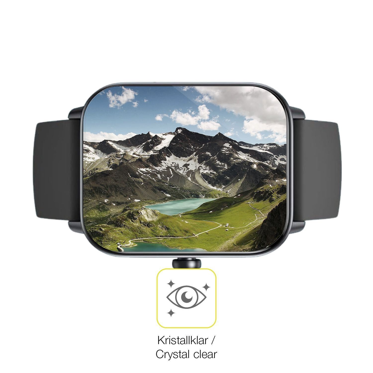 2x 3D Full Cover Schutzfolie für Kalinco A8 (5)