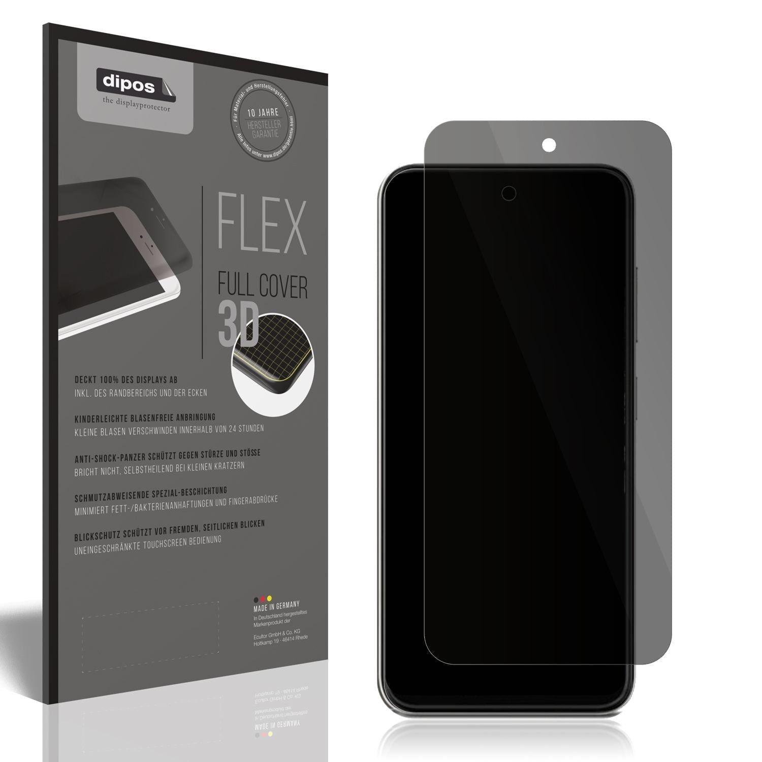 Full Cover Privacy Blickschutzfolie für Lava Shark (1)