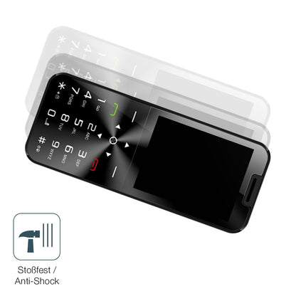 2x 9H Schutzfolie matt für I Kall A1 Panzerfolie (4)