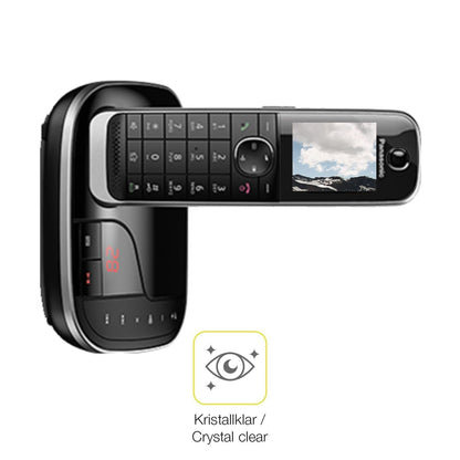 2x 3D Full Cover Schutzfolie für Panasonic KX-TGJ3 (5)