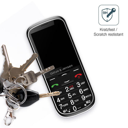 2x 9H Schutzfolie matt für Gotze Jensen GFE39 Panz (3)