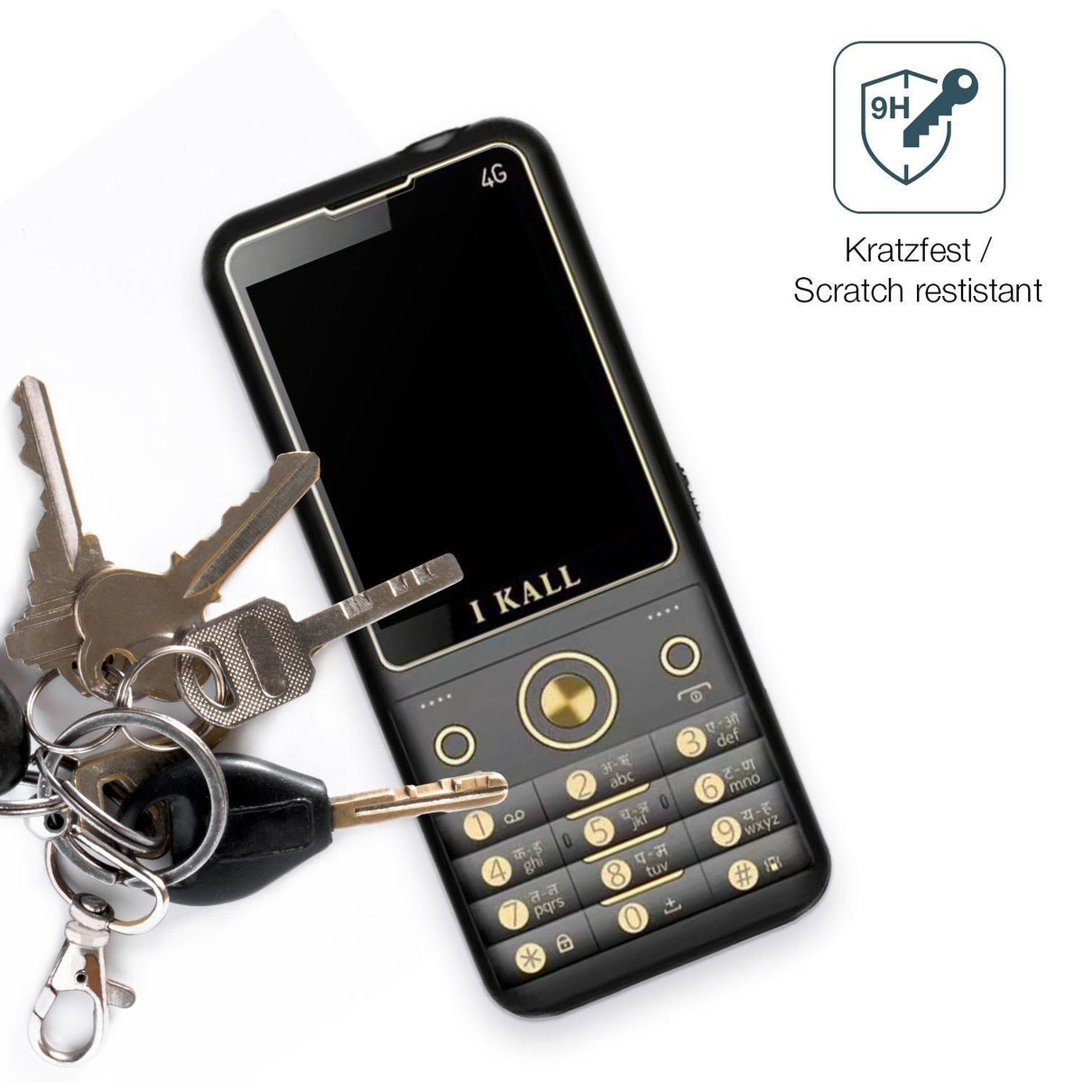 2x 9H Schutzfolie matt für I Kall K11 Pro 4G Panze (3)