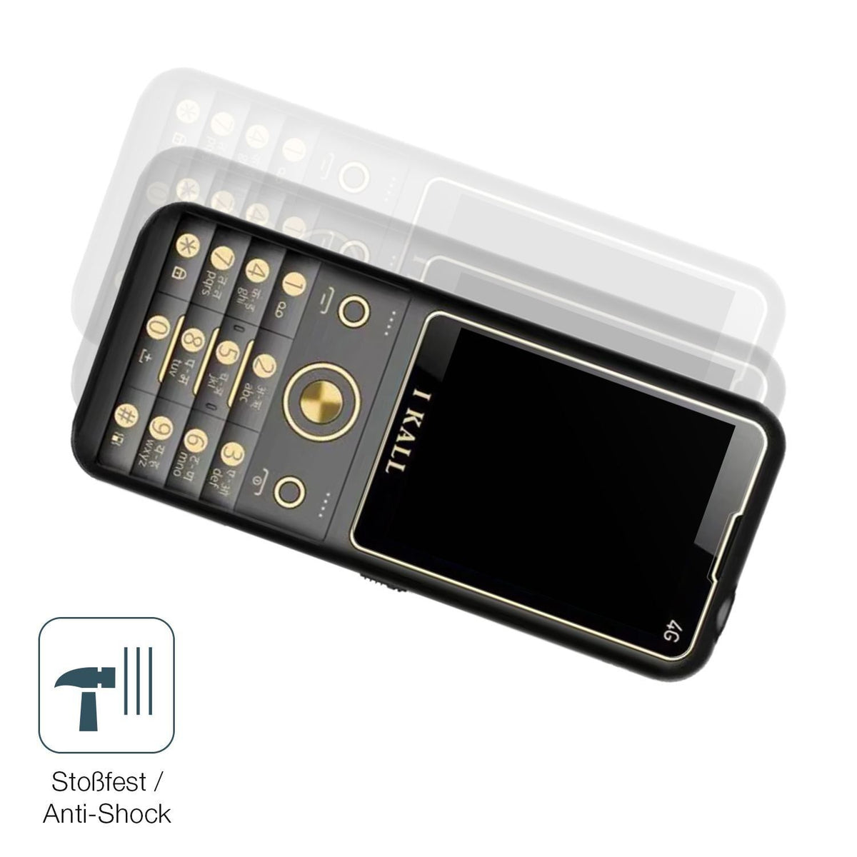 2x 9H Schutzfolie matt für I Kall K11 Pro 4G Panze (4)