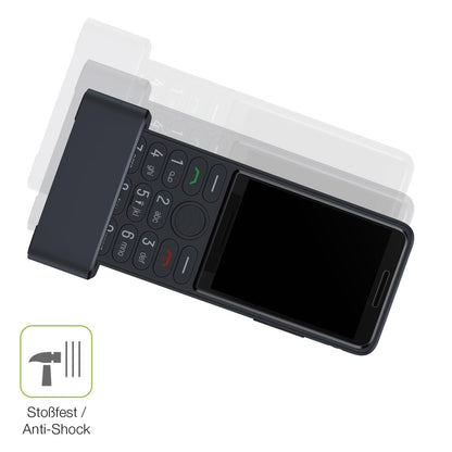 2x Full Cover Schutzfolie matt für TCL OneTouch 40 (4)
