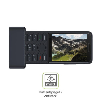 2x Full Cover Schutzfolie matt für TCL OneTouch 40 (5)