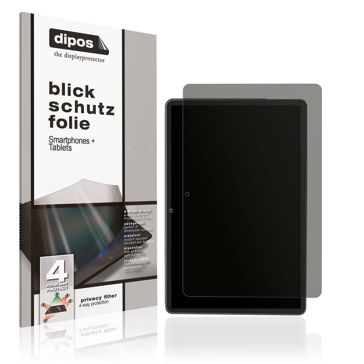 Blickschutzfolie für Tabwee W90 matt Schutzfolie P (1)