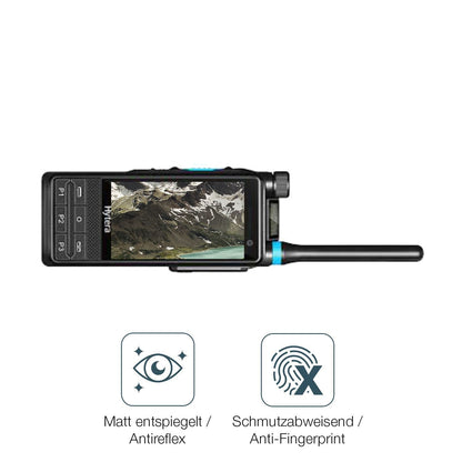 2x 9H Schutzfolie matt für Hytera PTC680 Panzerfol (5)