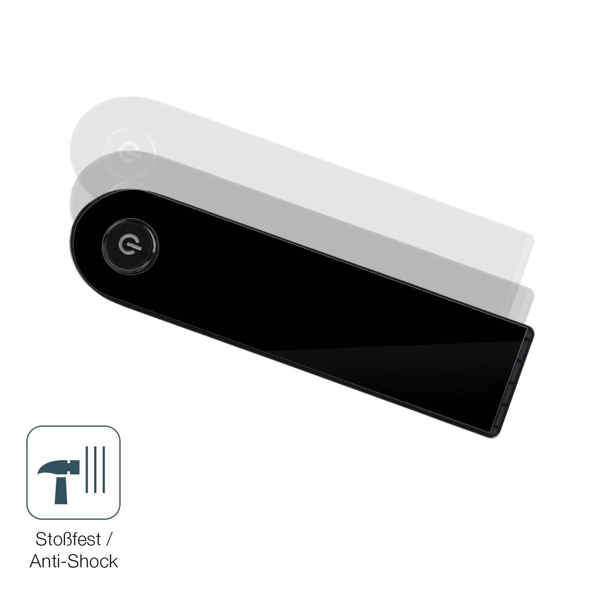 2x 9H Schutzfolie für Xiaomi Scooter 5 Pro Panzerf (4)