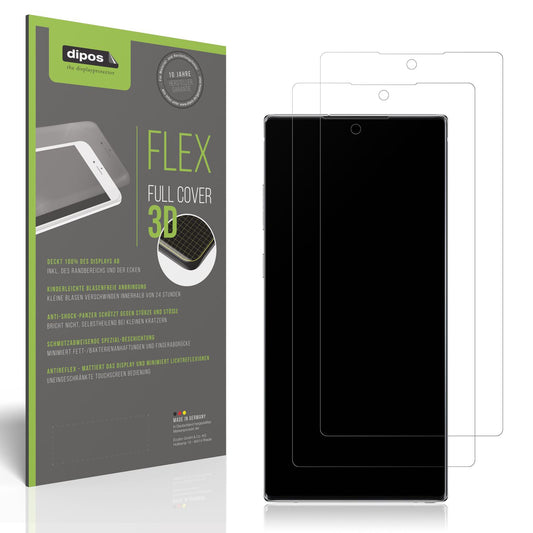 2x Full Cover Schutzfolie matt für Samsung Galaxy  (1)