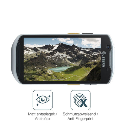 4x Schutzfolie matt für Zebra TC52x-HC Display-Sch (4)