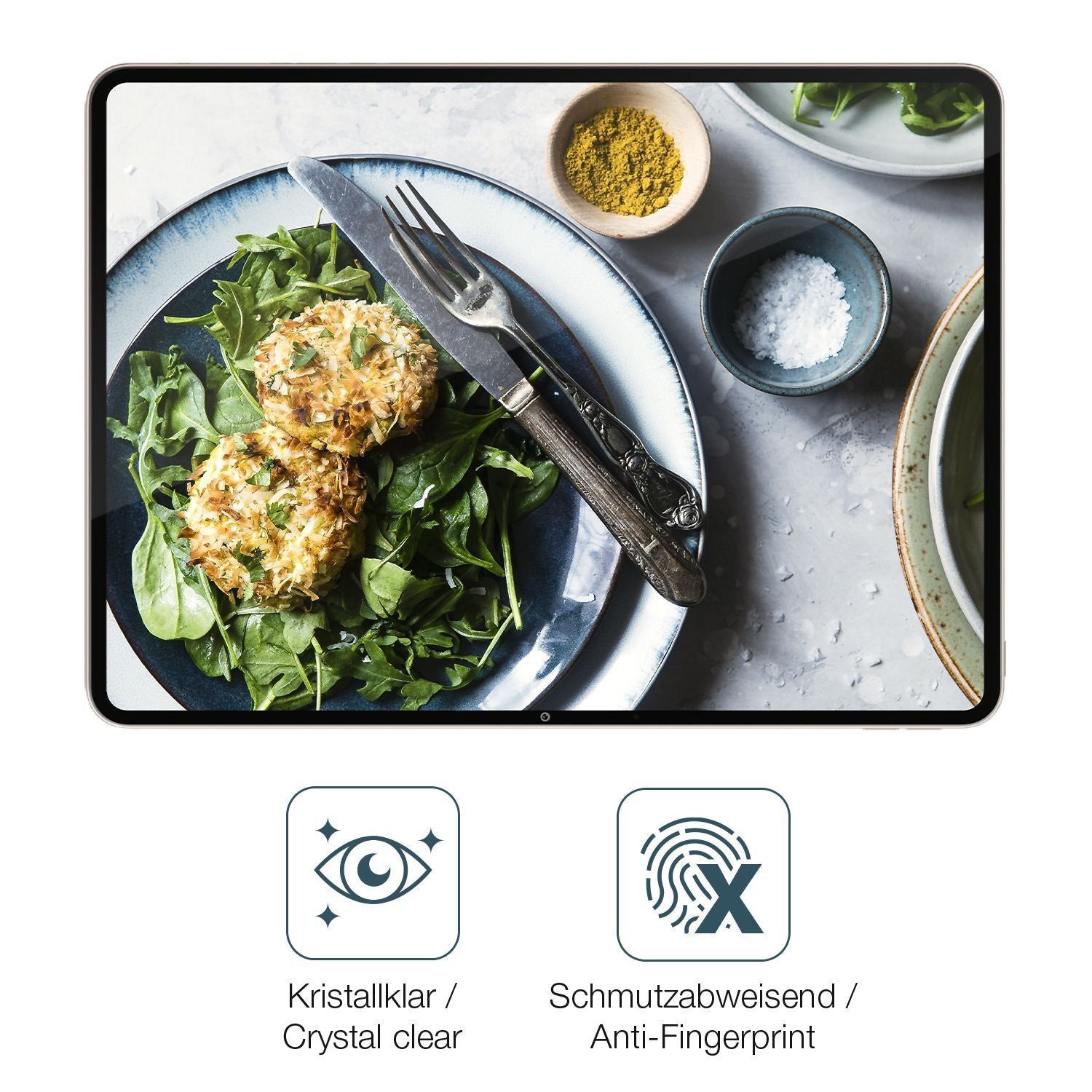 2x 9H Schutzfolie für Oppo Pad 4 Pro Panzerfolie (5)