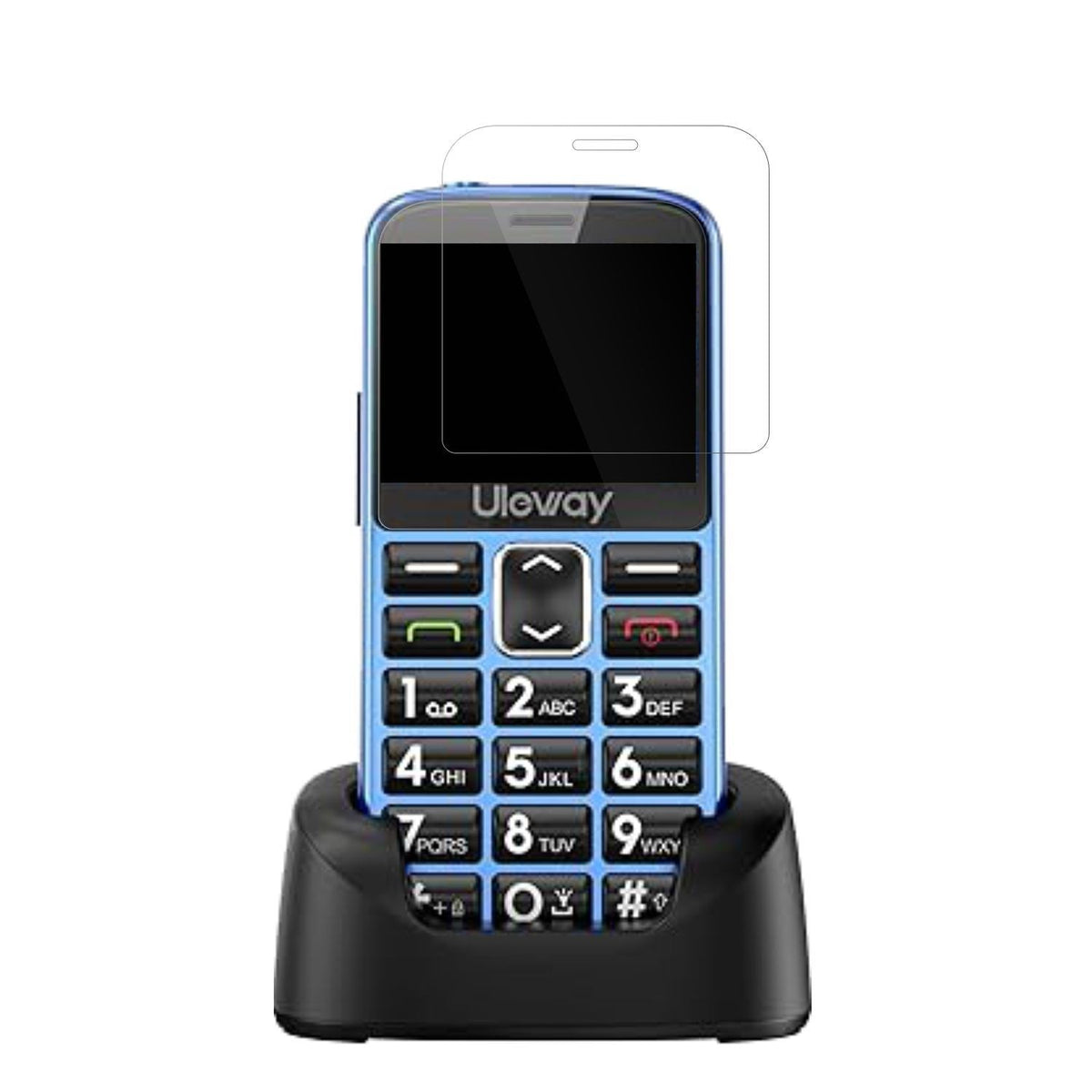 4x Schutzfolie klar für Uleway T185 Display-Schutz (2)
