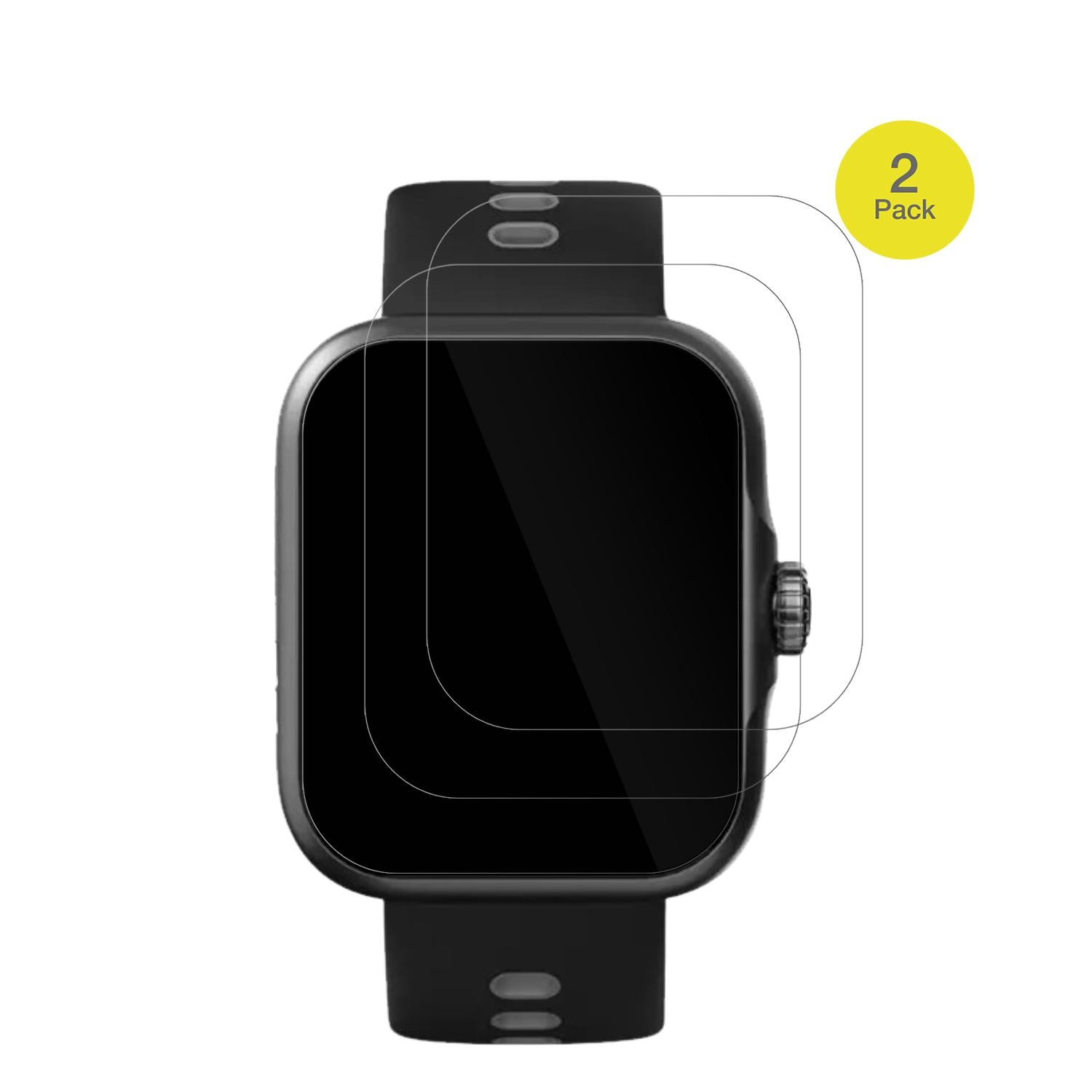 2x 3D Full Cover Schutzfolie für CW Watch S1 (2)
