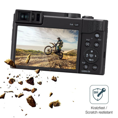 2x 9H Schutzfolie für Panasonic Lumix TZ-57 Panzer (3)