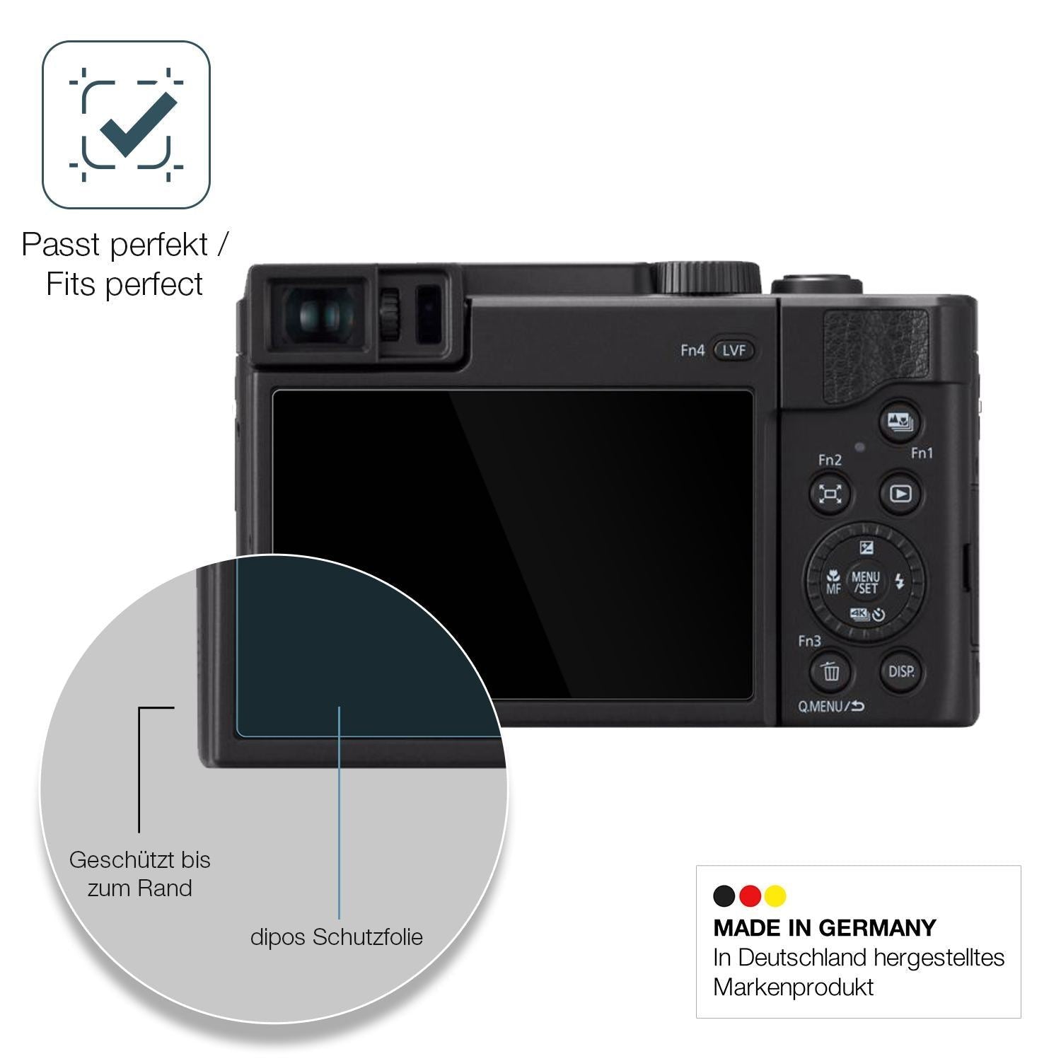 2x 9H Schutzfolie für Sony RX1R Mark II Panzerfoli (6)