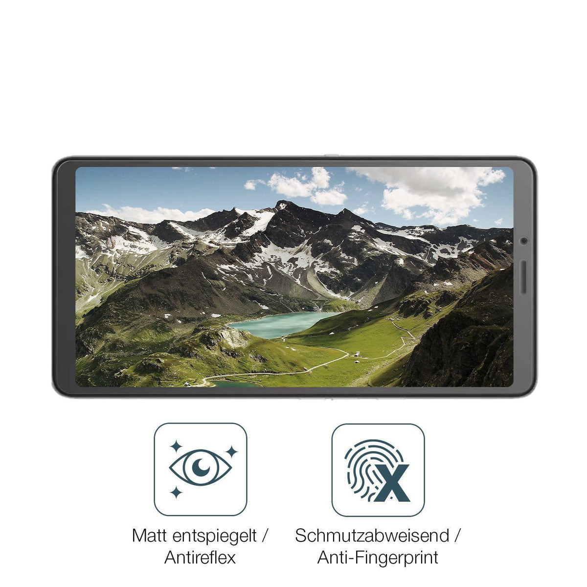 2x 9H Schutzfolie matt für Hisense A7 Panzerfolie (5)