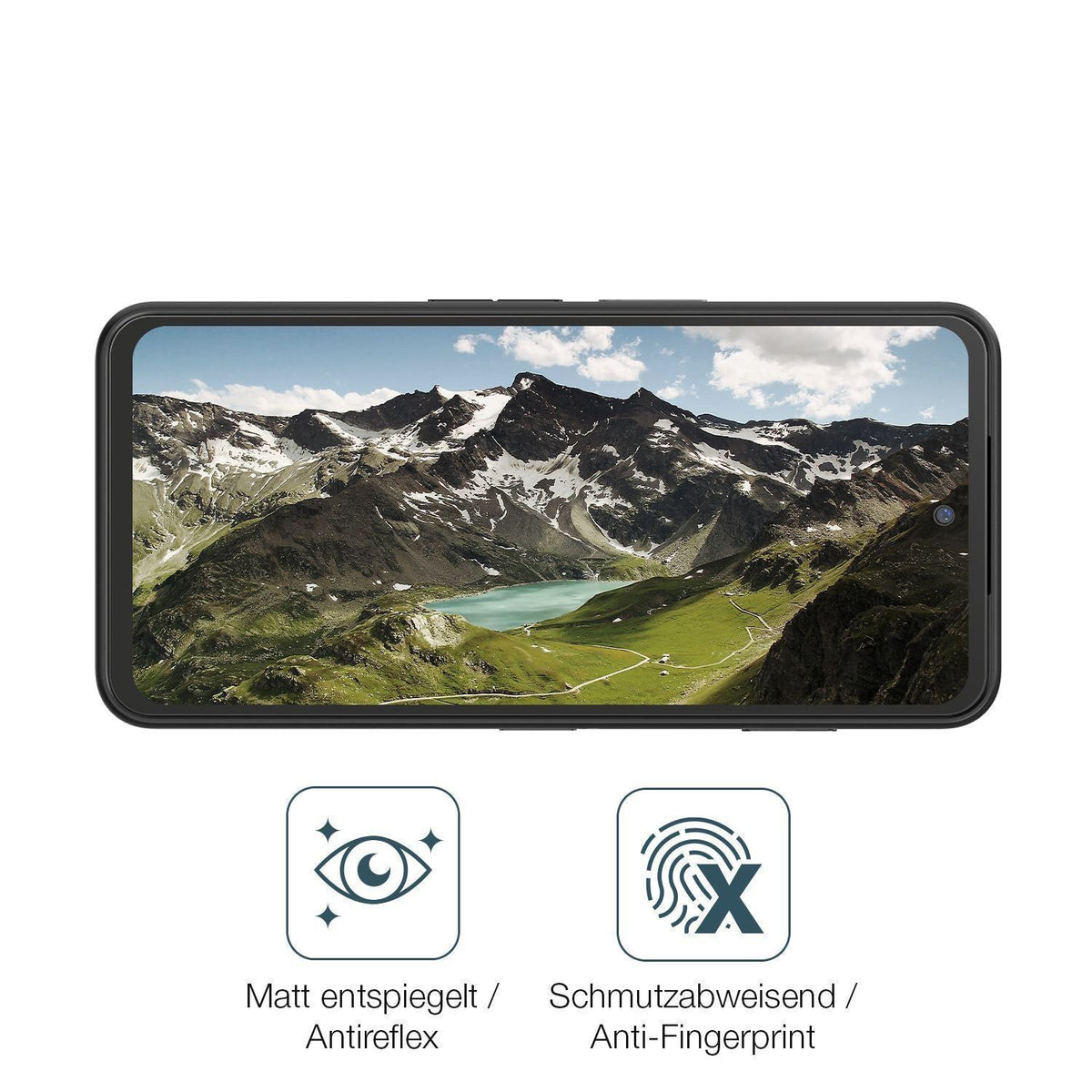 4x Schutzfolie matt für Zebra EM45 RFID Display-Sc (4)