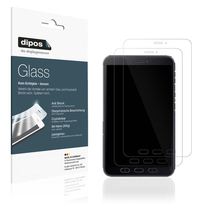 2x 9H Schutzfolie für Samsung Galaxy Tab Active 5  (1)