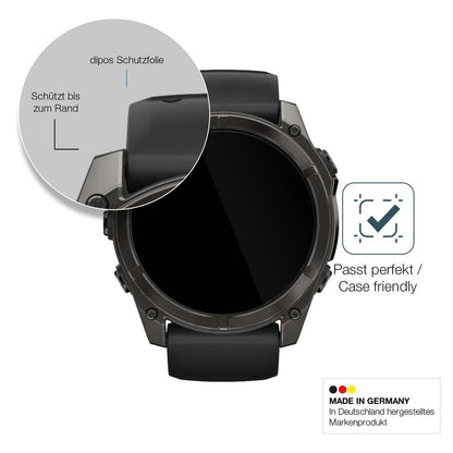 2x 9H Schutzfolie für Garmin Fenix E 47mm Panzerfo (6)