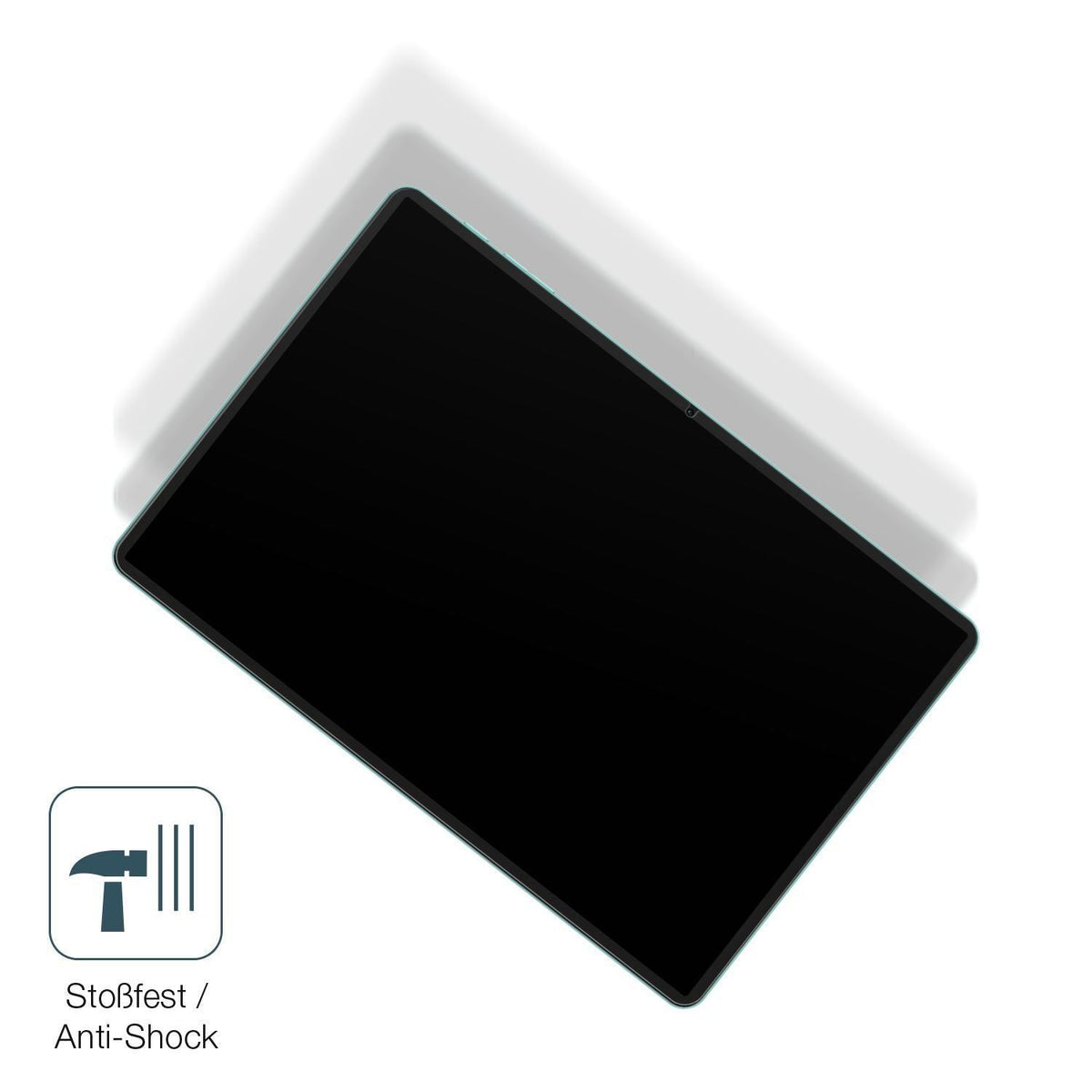 2x 9H Schutzfolie matt für Teclast P50 2025 Panzer (4)