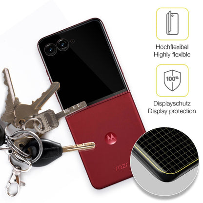 2x 3D Full Cover Schutzfolie für Motorola Razr 60  (3)