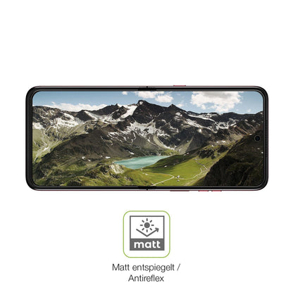 2x Full Cover Schutzfolie matt für Motorola Razr 6 (5)