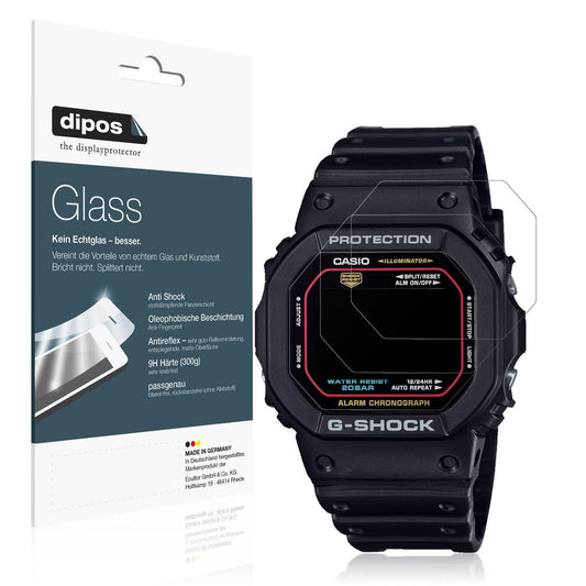 2x 9H Schutzfolie matt für Casio G-Shock DW-5600RL (1)