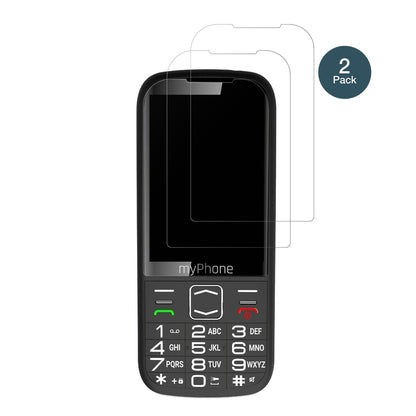 2x 9H Schutzfolie matt für myPhone Harmony LTE Pan (2)