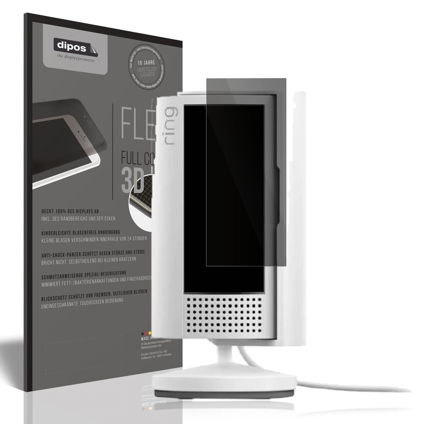 Full Cover Privacy Blickschutzfolie für Ring Indoo (1)