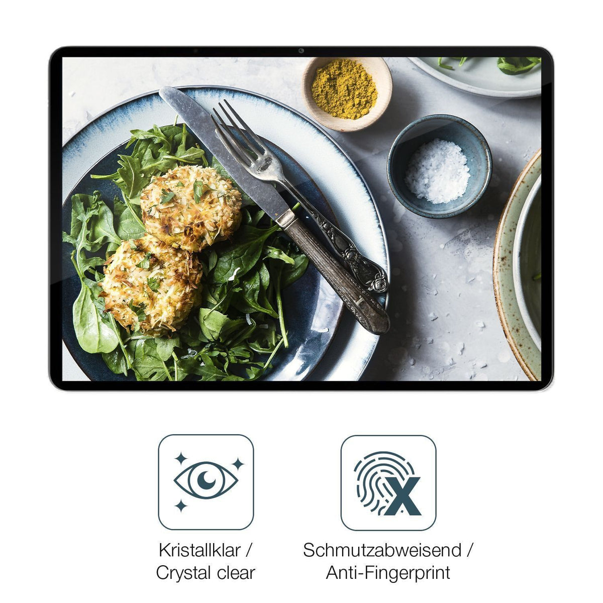 2x Schutzfolie klar für Vivo Pad5 Pro Display-Schu (4)