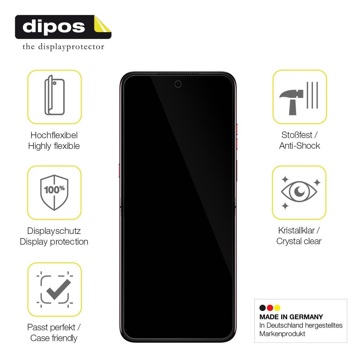 2x 3D Full Cover Schutzfolie für Motorola Razr 60  (7)