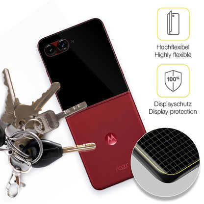 2x 3D Full Cover Schutzfolie für Motorola Razr 60  (3)