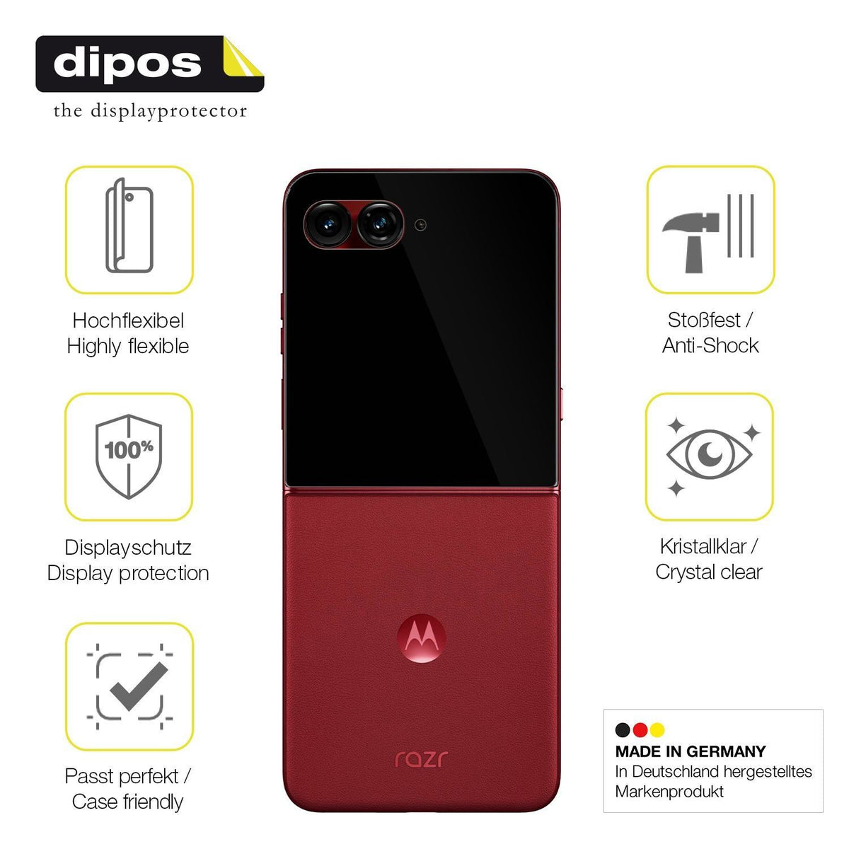 2x 3D Full Cover Schutzfolie für Motorola Razr 60  (7)