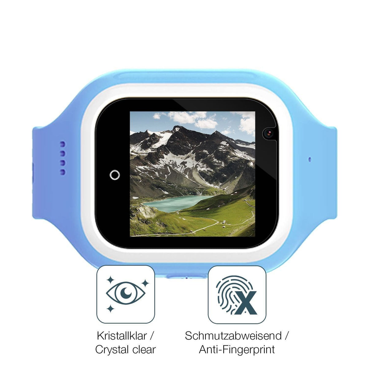2x 9H Schutzfolie für SaveFamily Iconic Plus 2 4G  (5)