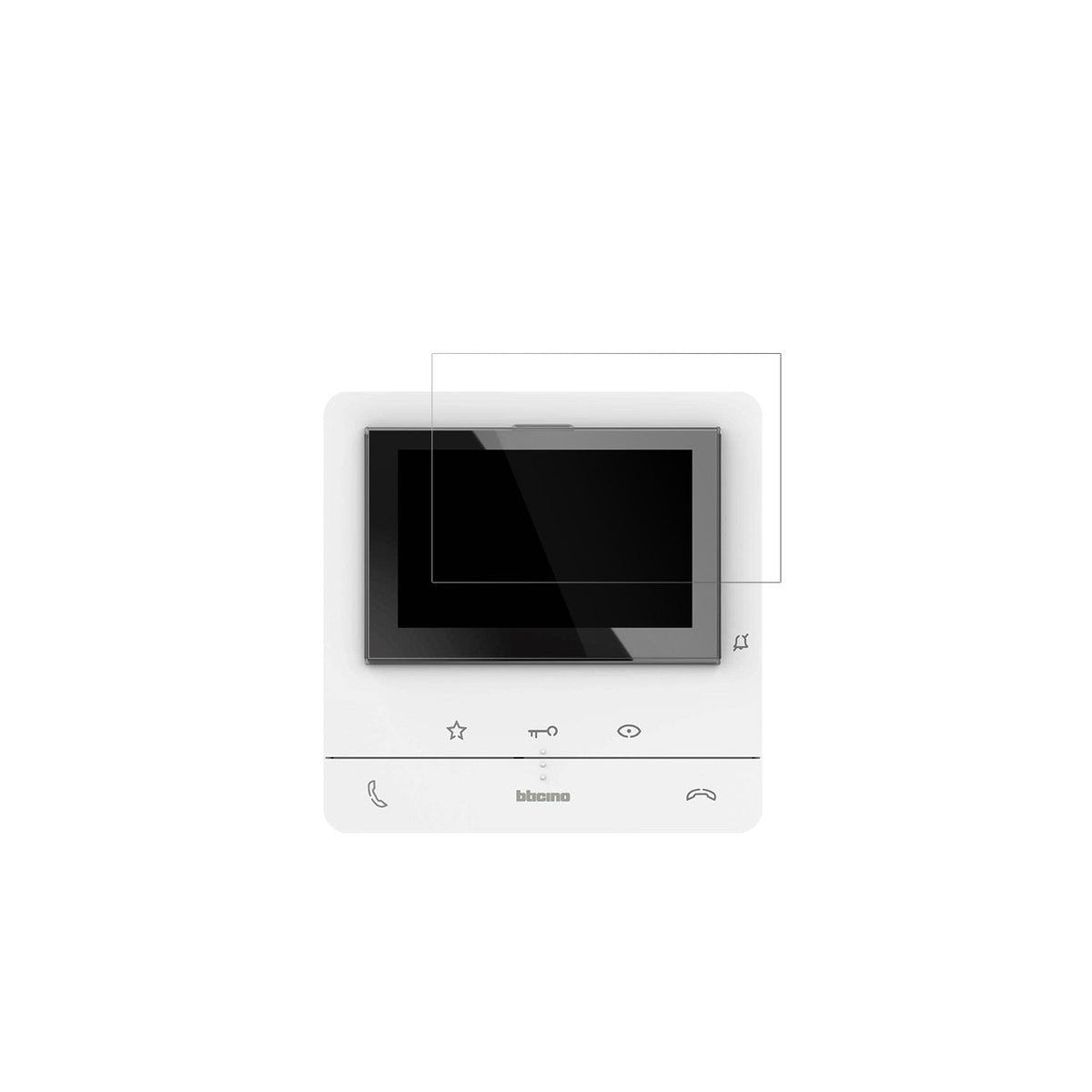 2x Schutzfolie klar für Bticino 344672 Display-Sch (2)