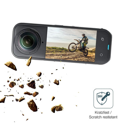 2x 9H Schutzfolie matt für Insta360 X5 Panzerfolie (3)