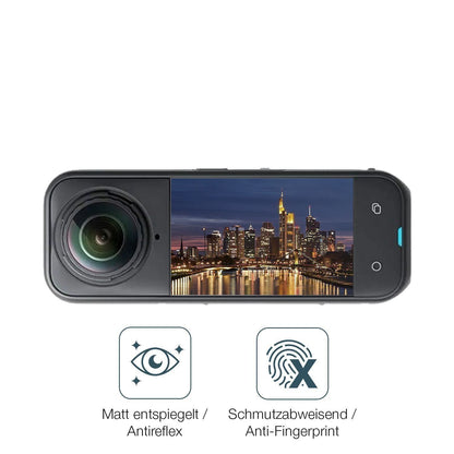 2x 9H Schutzfolie matt für Insta360 X5 Panzerfolie (5)