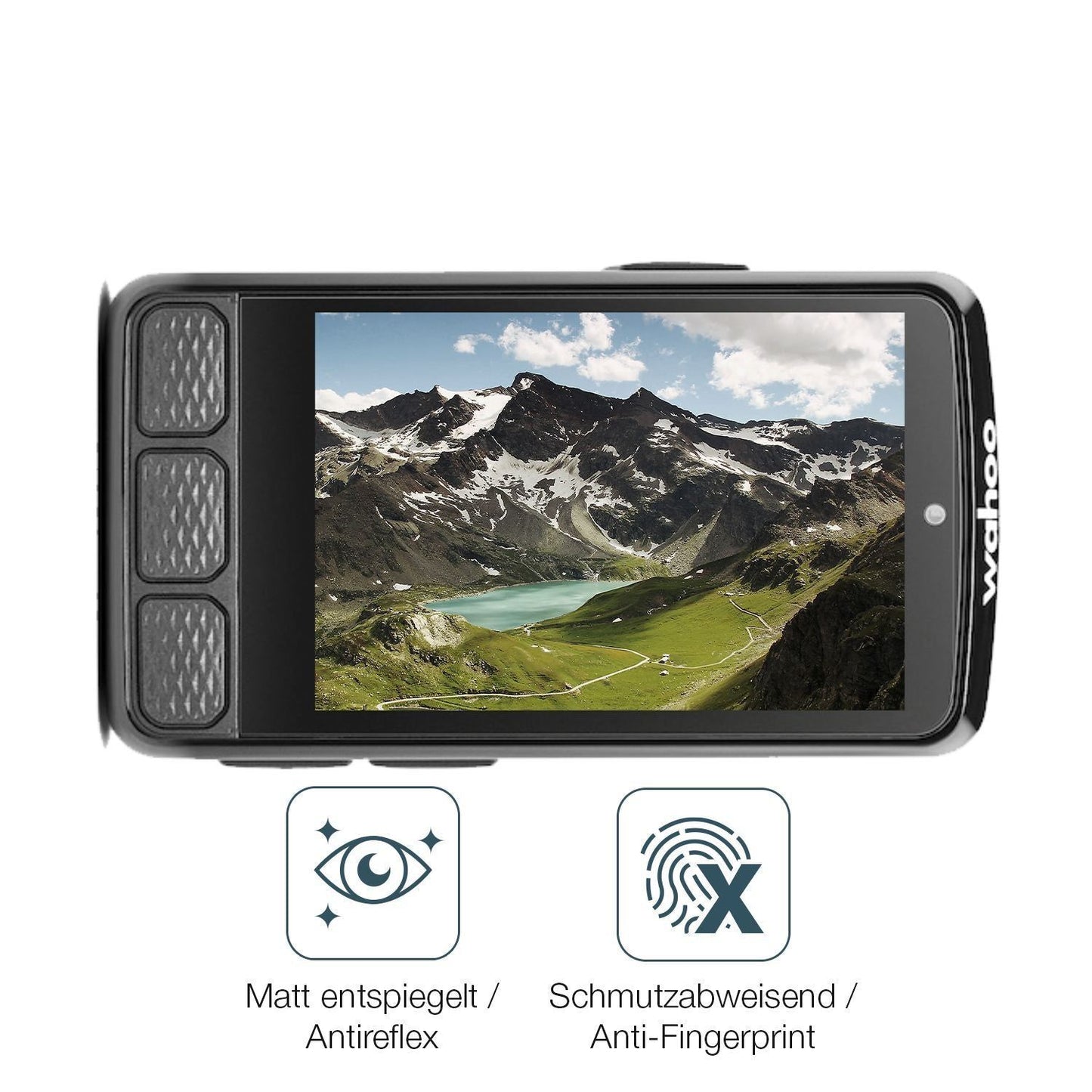 2x 9H Schutzfolie matt für Wahoo Elemnt Bolt 3 Pan (5)