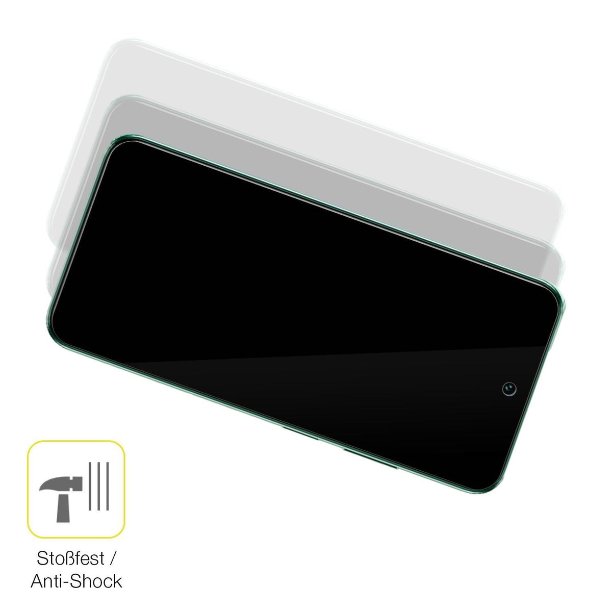 2x 3D Full Cover Schutzfolie für Itel A95 5G (4)