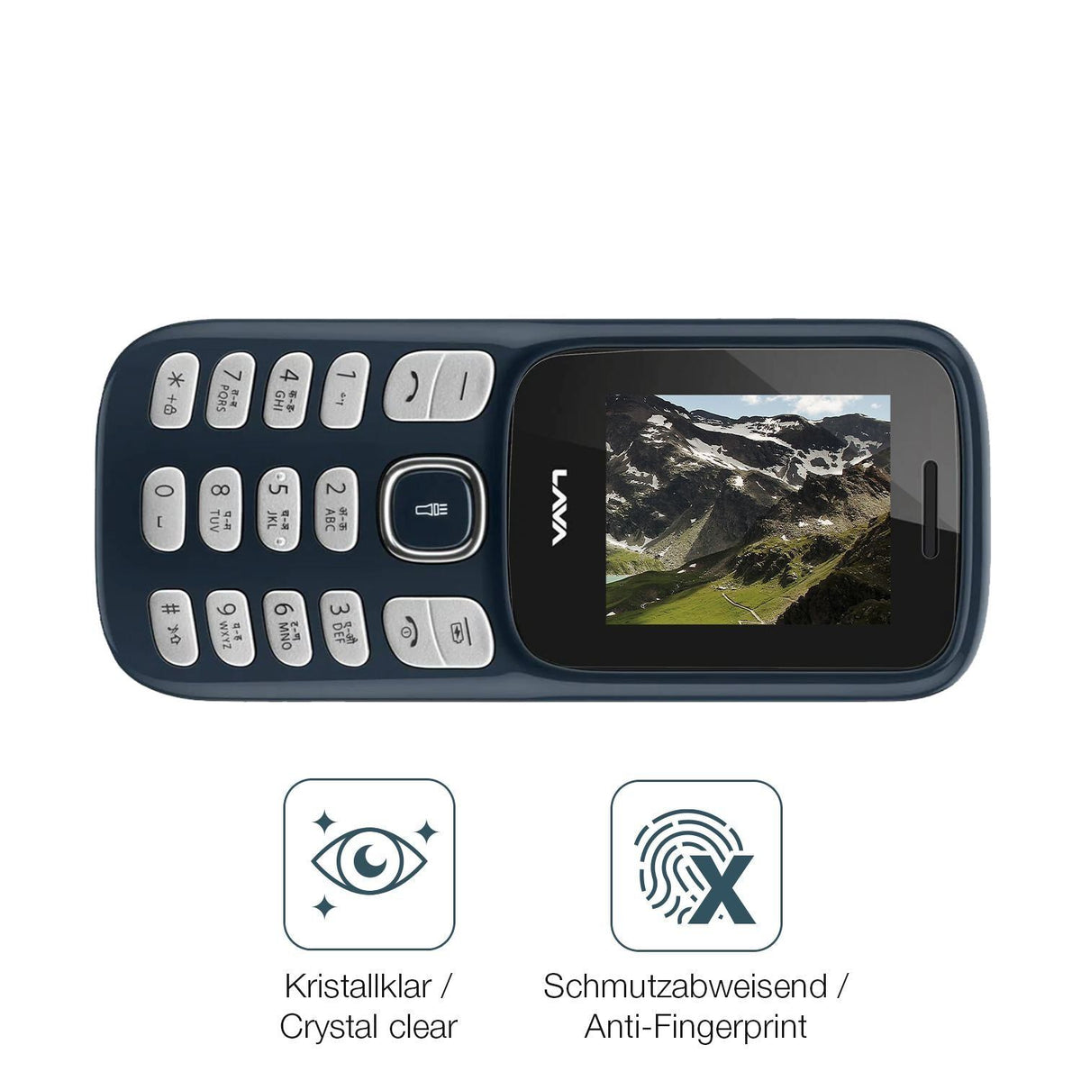 2x 9H Schutzfolie für Lava A1 Vibe Panzerfolie (5)