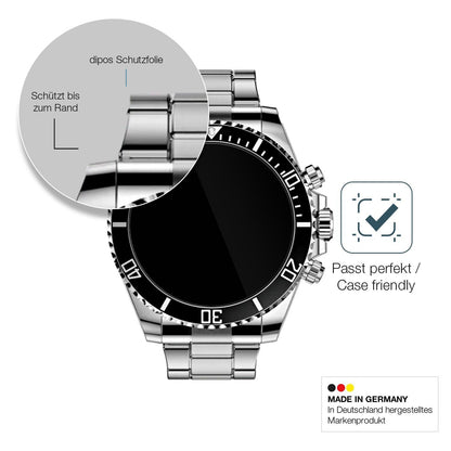 2x 9H Schutzfolie für Nexos Pro Smartwatch Panzerf (6)