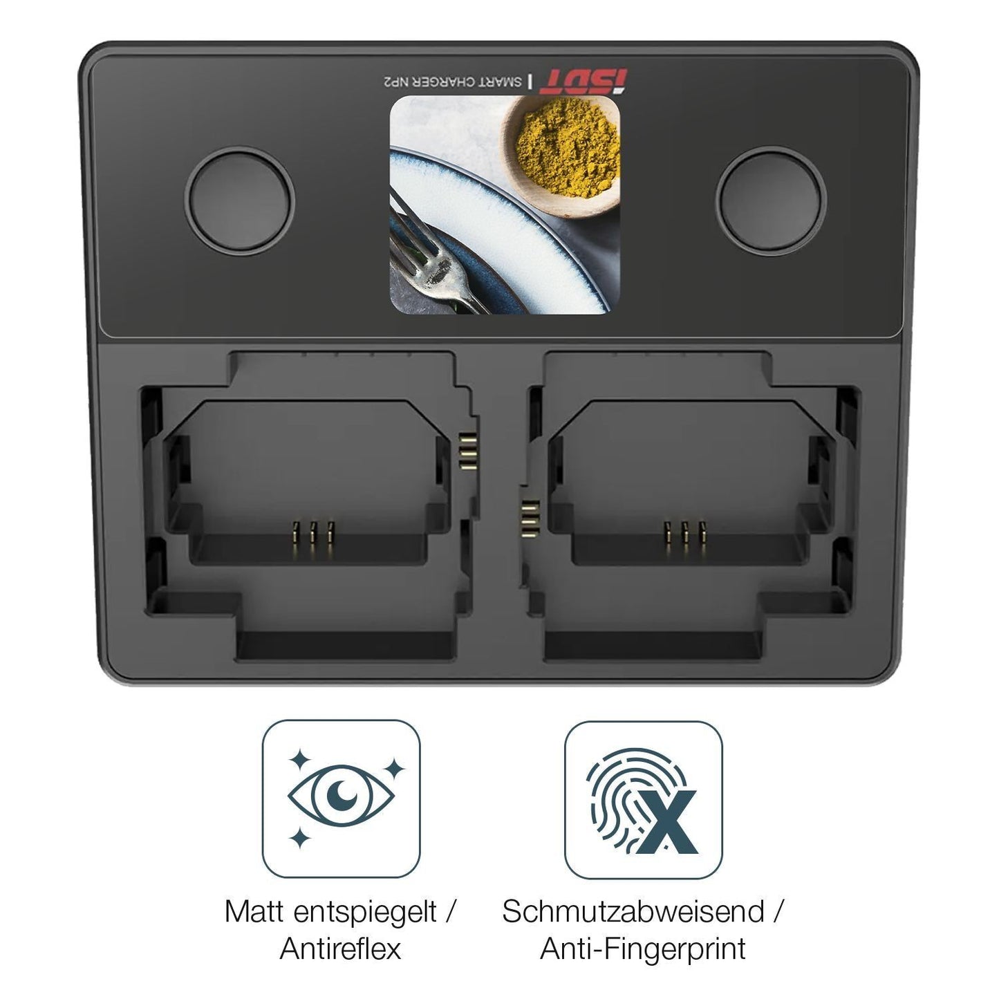 2x Schutzfolie matt für ISDT NP2 Display-Schutzfol (4)