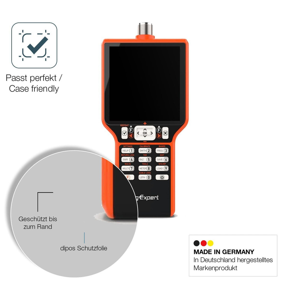 2x 9H Schutzfolie matt für RigExpert MATCH Panzerf (6)