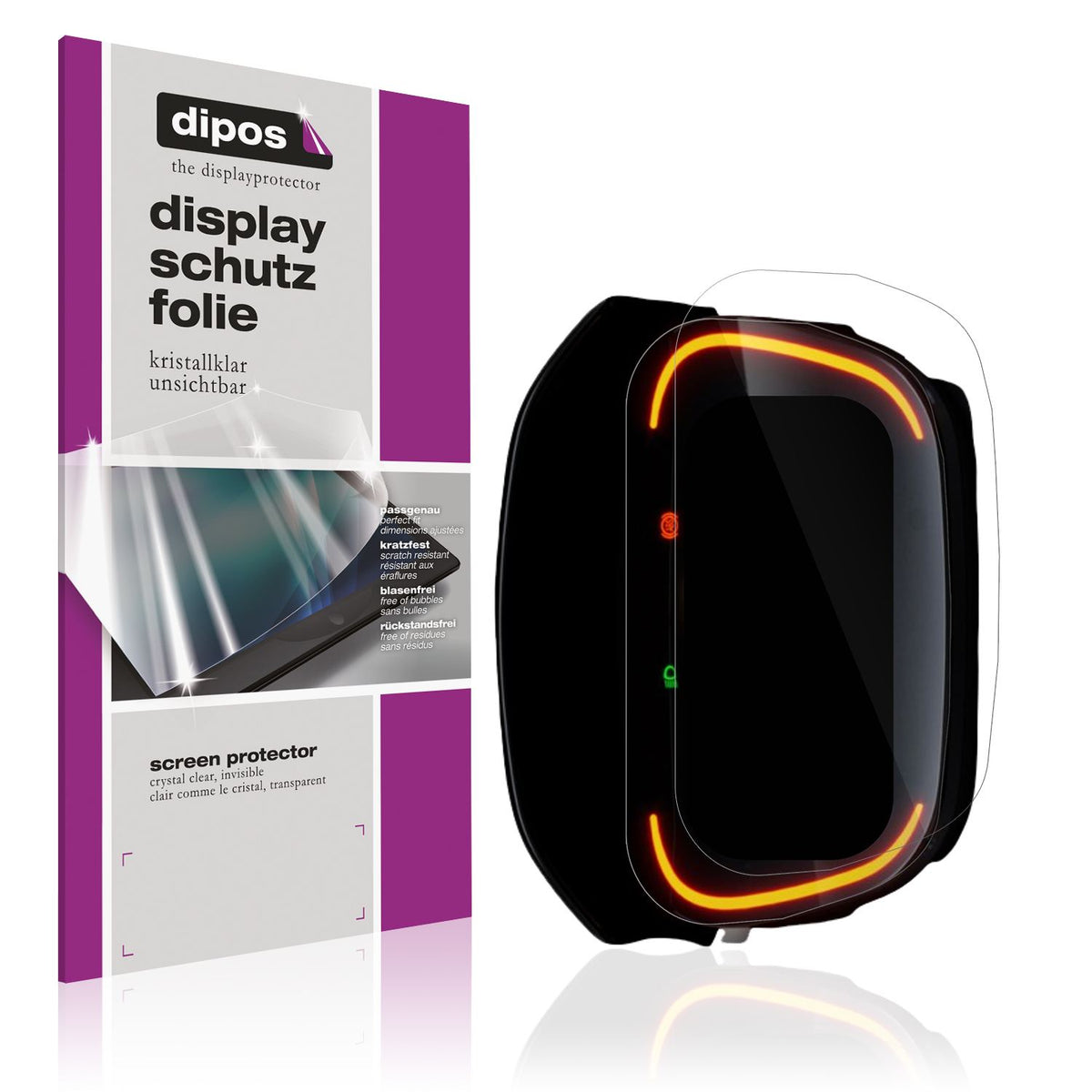 2x Schutzfolie klar für Segway E300SE Display-Schu (1)