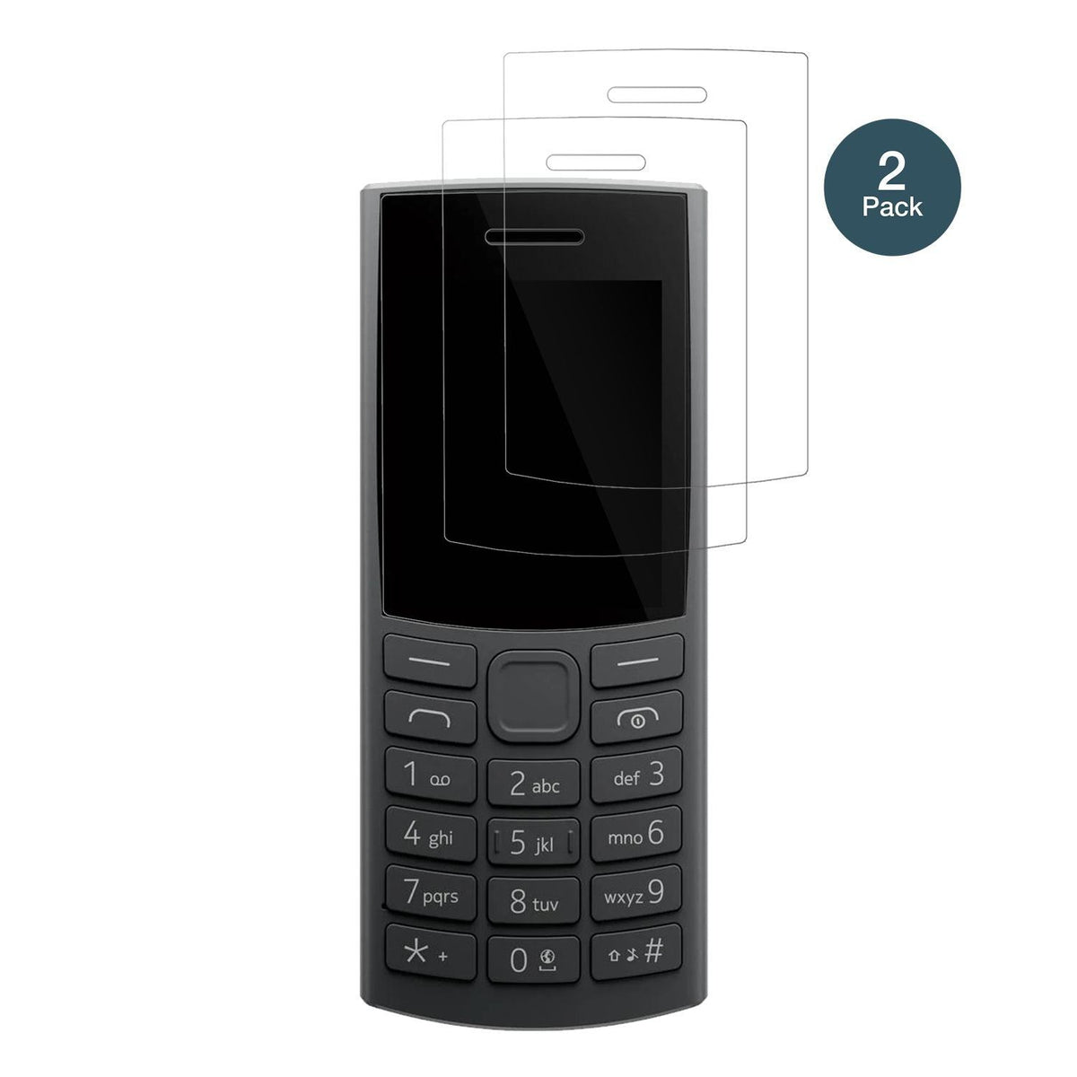 2x 9H Schutzfolie für Nokia 105 2G Edition 2025 Pa (2)