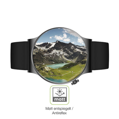 2x Full Cover Schutzfolie matt für OOQE Watch CS P (5)